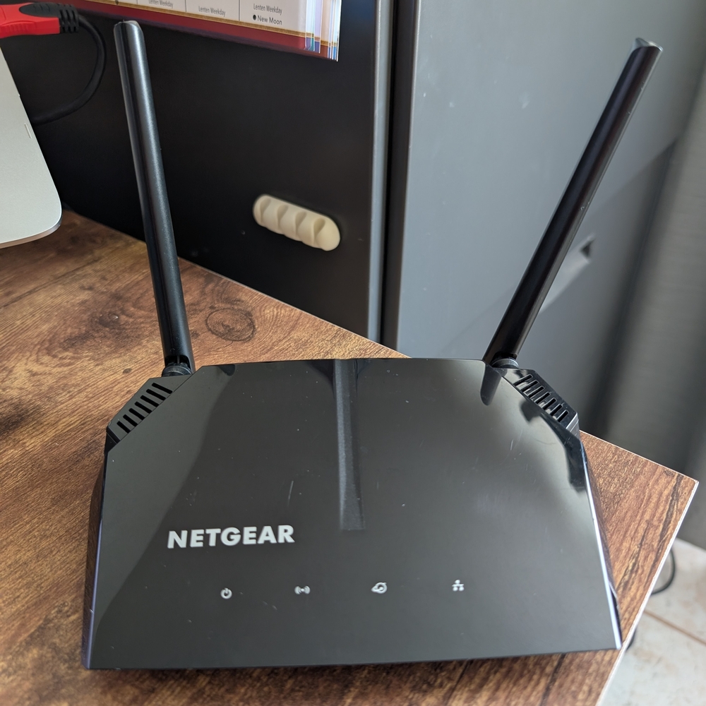 NETGEAR Black Wireless Router